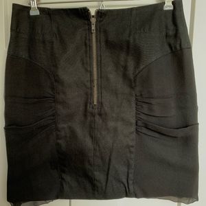 BB Dakota Pencil Skirt Black